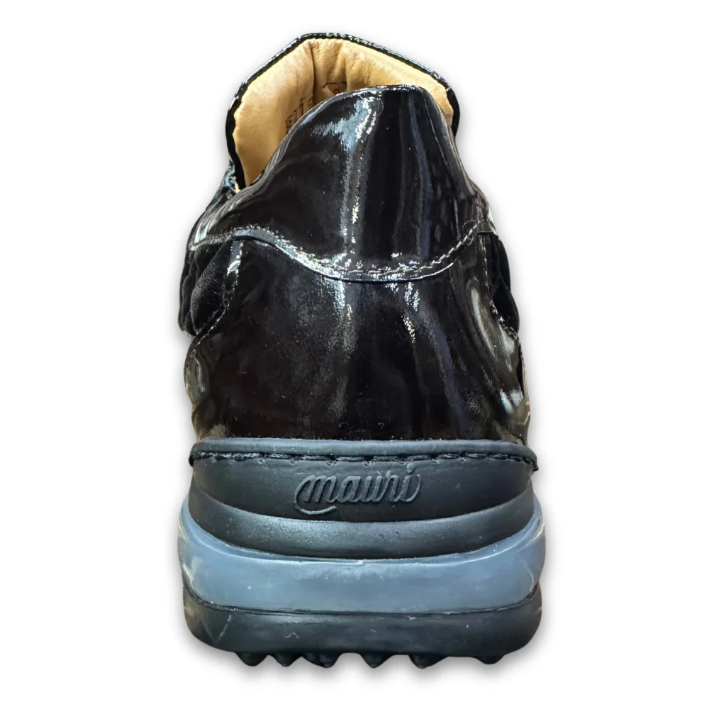 Mauri 8415 Patent Leather, Hornback and Velvet Sneakers - Image 5