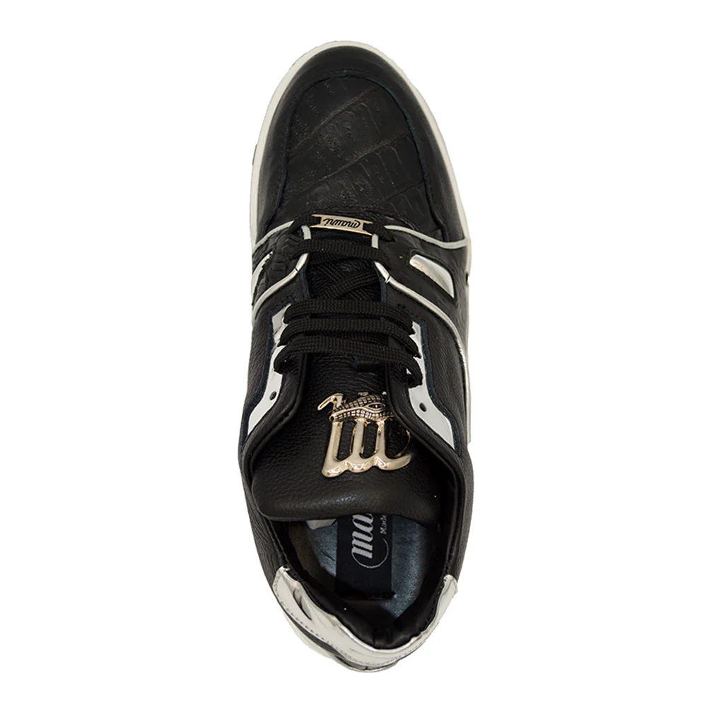 Mauri 8433 Alligator and Leather Sneaker - Image 4