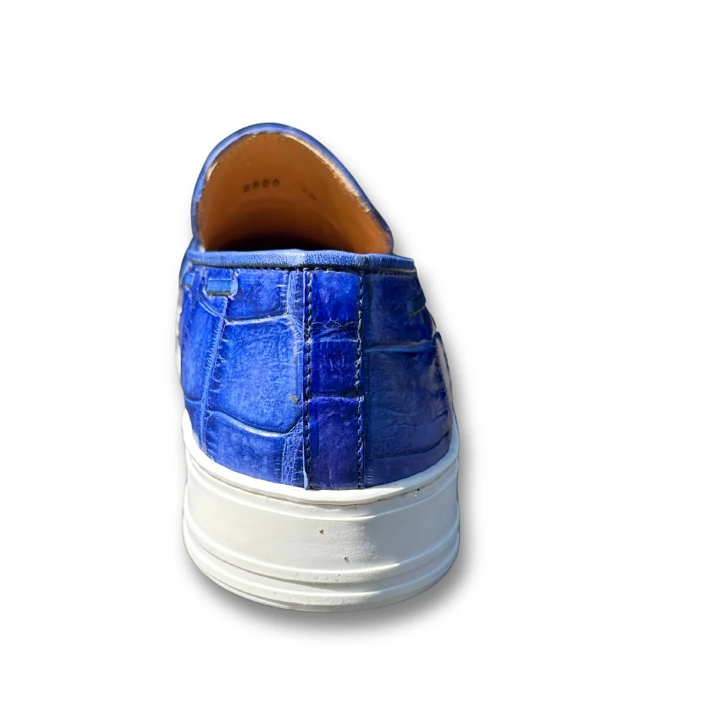 Mauri 8800 Alligator Calf Hand Painted Sneakers - Image 6