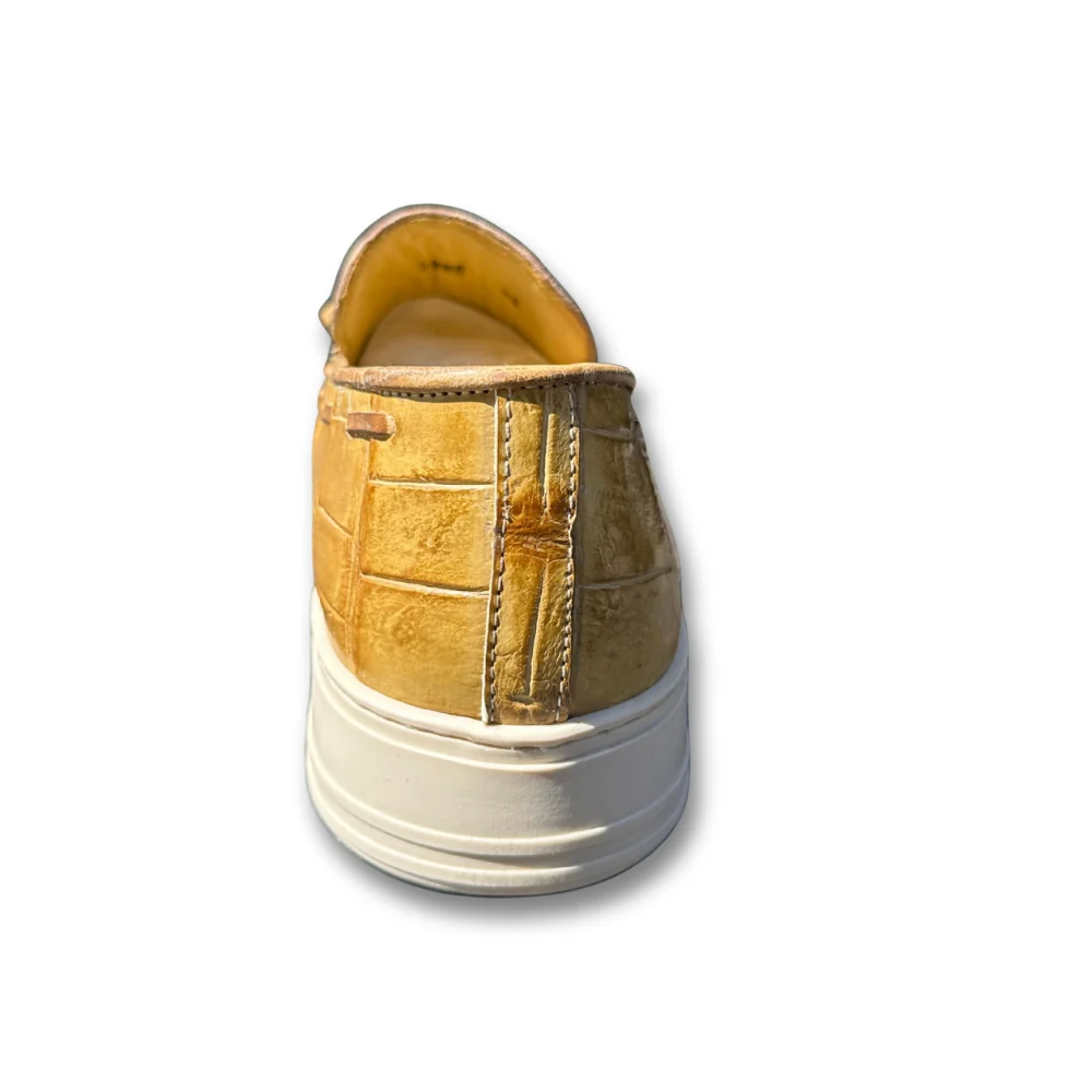 Mauri 8800 Alligator Calf Hand Painted Sneakers - Image 7