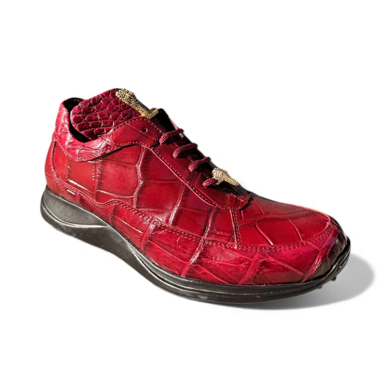 Mauri 8900 Alligator Casual Sneakers - Image 3