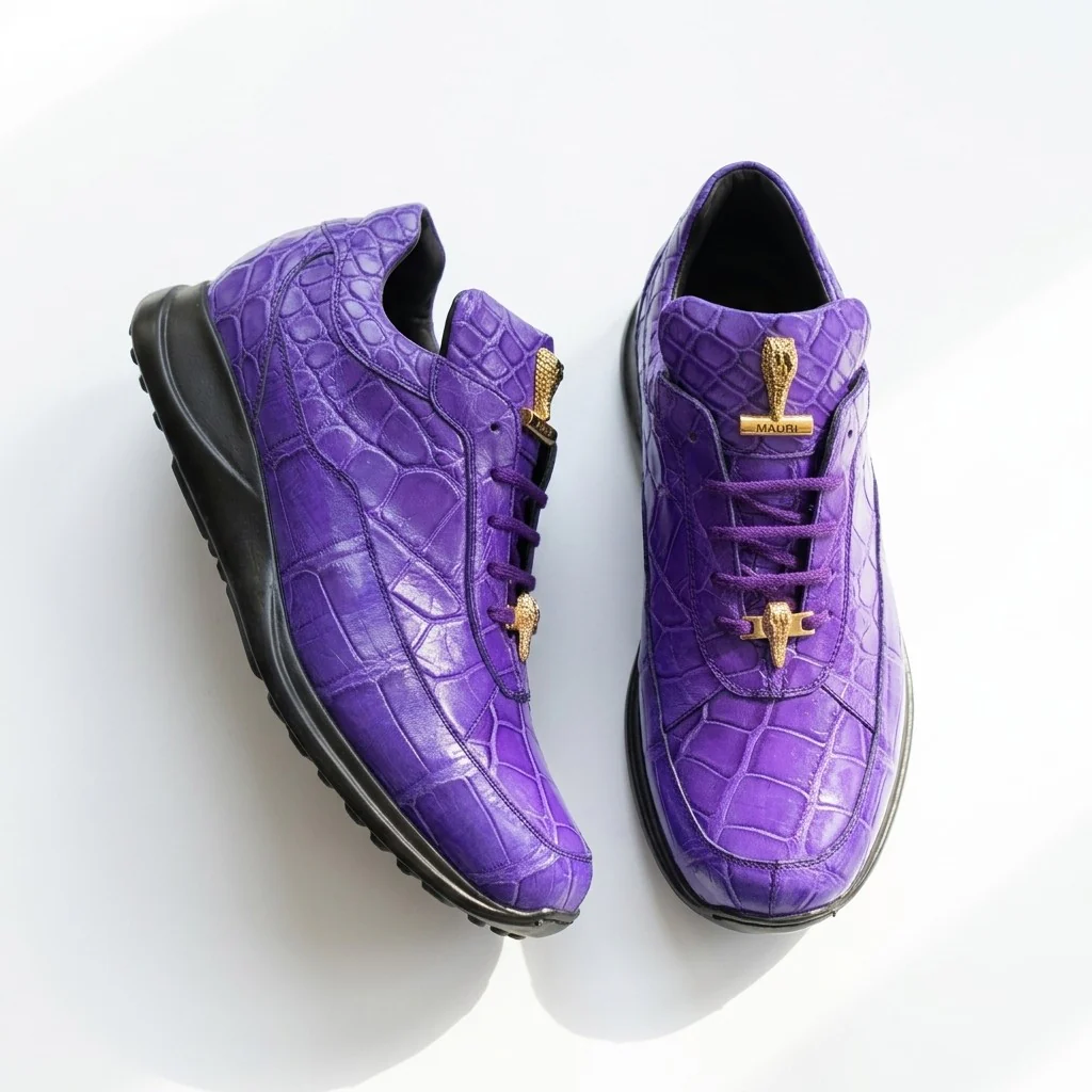 Mauri 8900 Alligator Sneakers - New Arrivals - Image 6