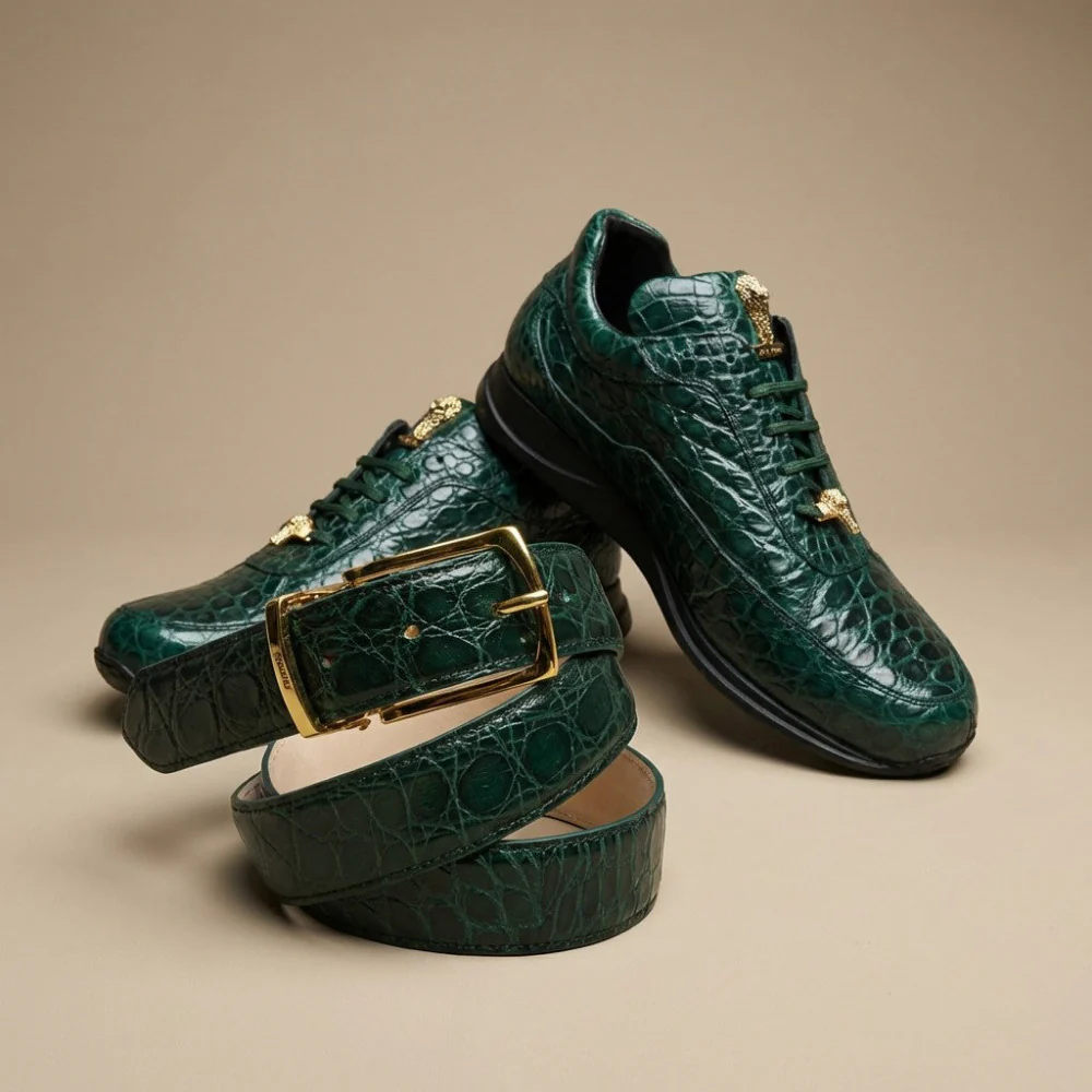 Mauri 8900 Alligator Sneakers