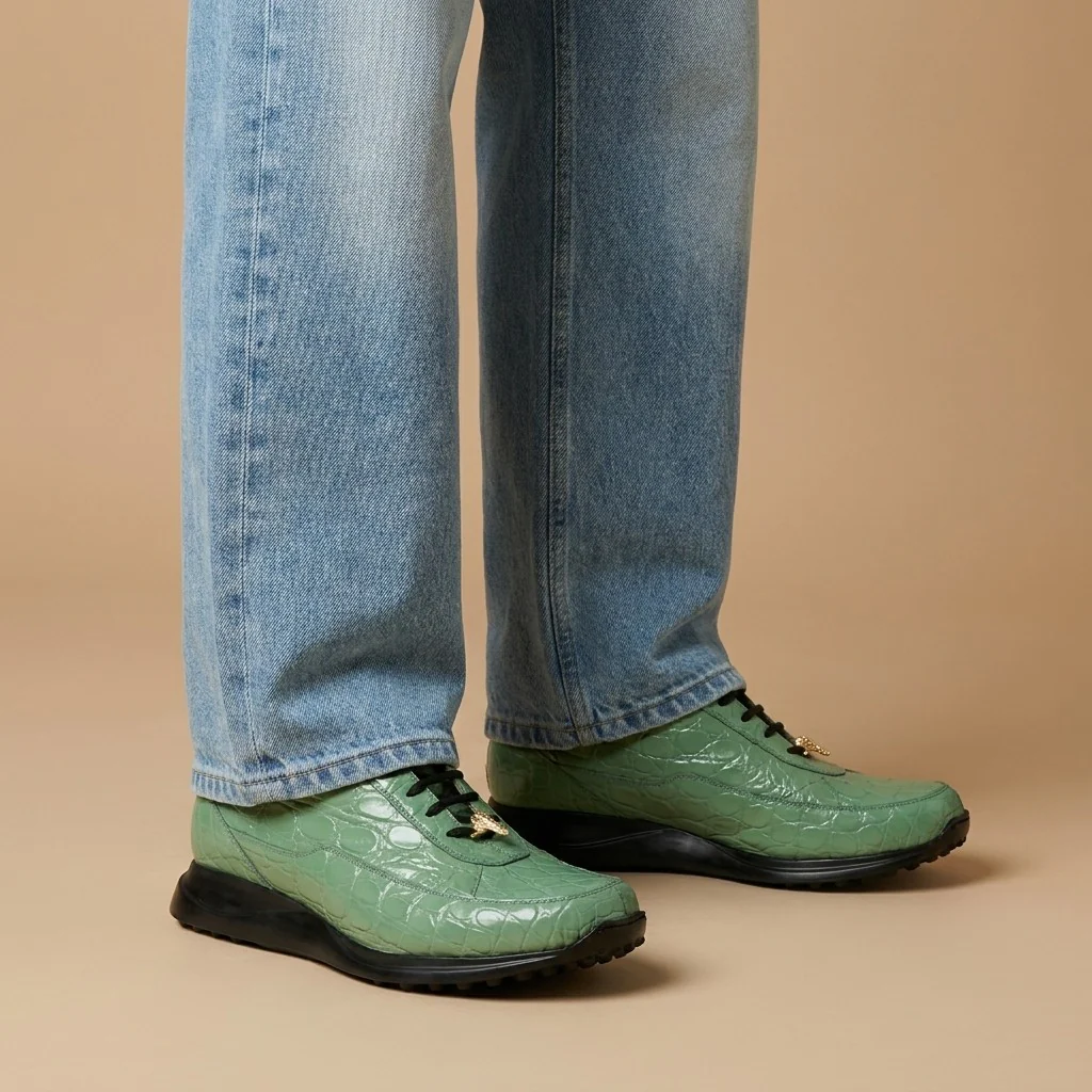 Mauri 8900 Alligator Sneakers - Image 2