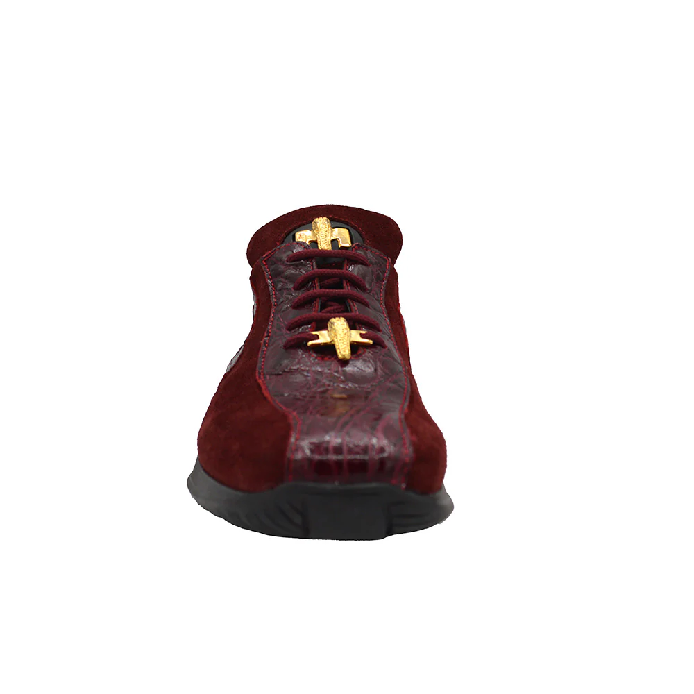 Mauri 9145 Alligator and Suede Sneaker - Image 5