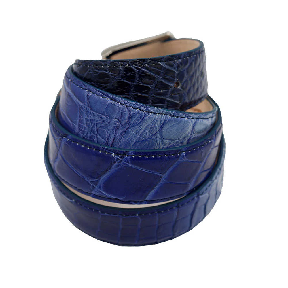 Mauri Alligator Multi Blue Belt - Image 3