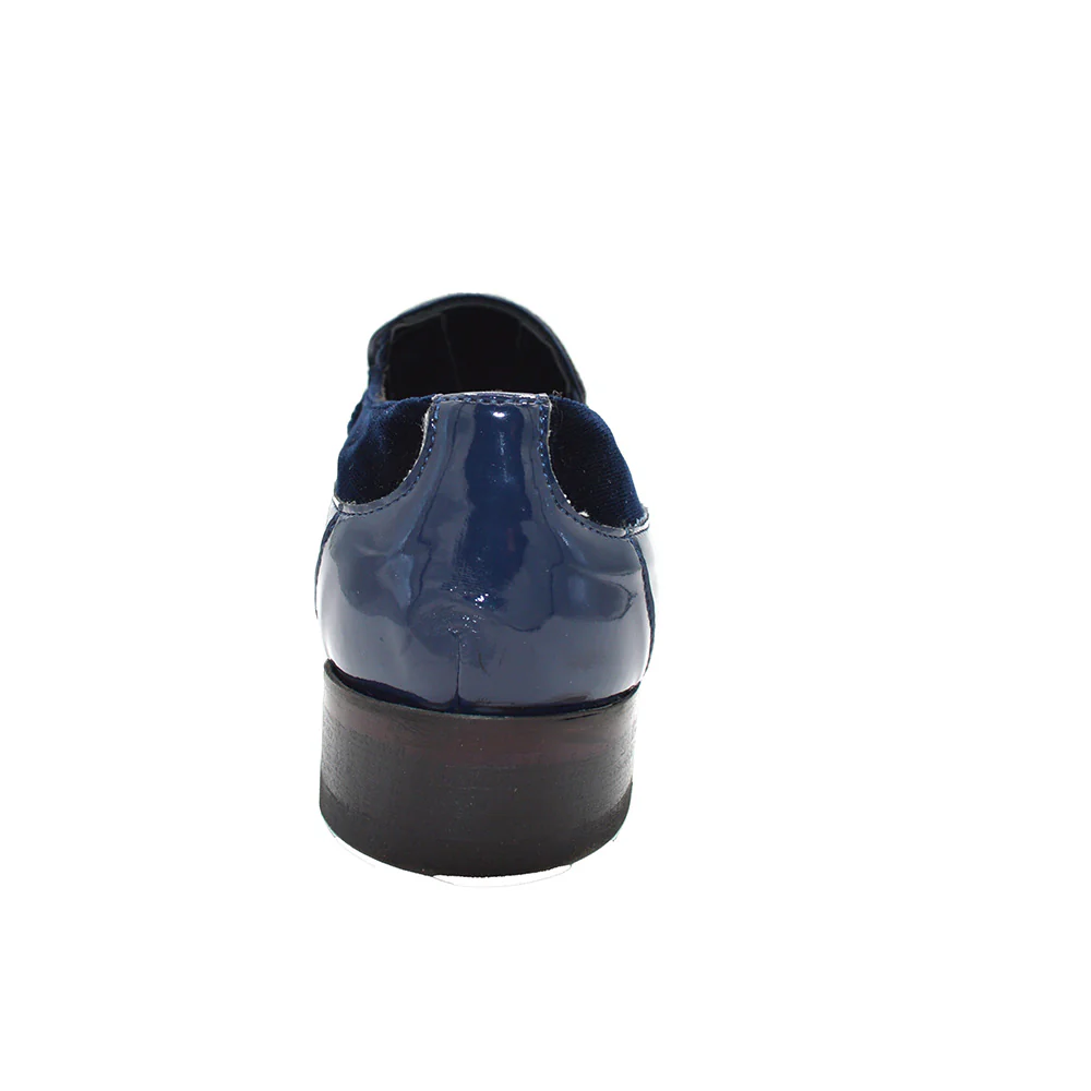 Mauri 3298 Alligator, Patent Leather and Velvet Loafer - Image 15