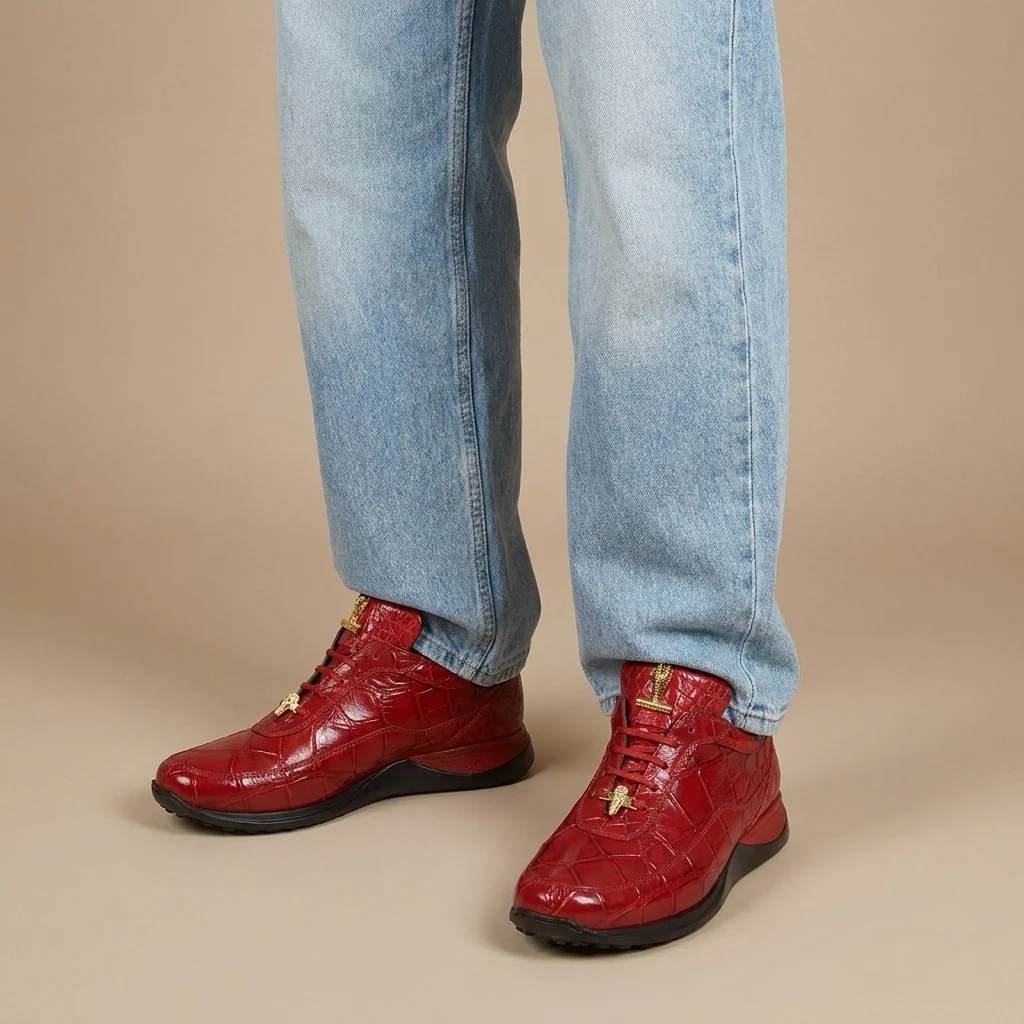 Mauri Casual Alligator Sneaker 8814 - Image 4