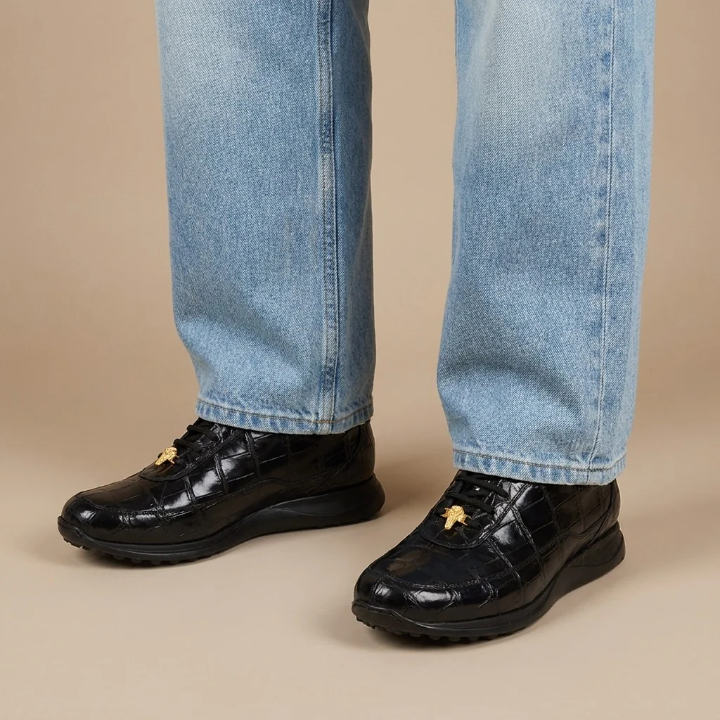 Mauri Casual Alligator Sneaker 8814 - Image 7