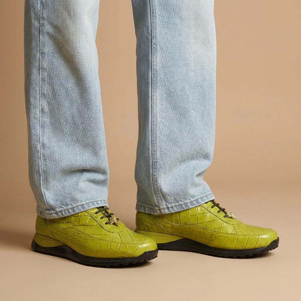 Mauri Casual Alligator Sneaker 8814 - Image 8