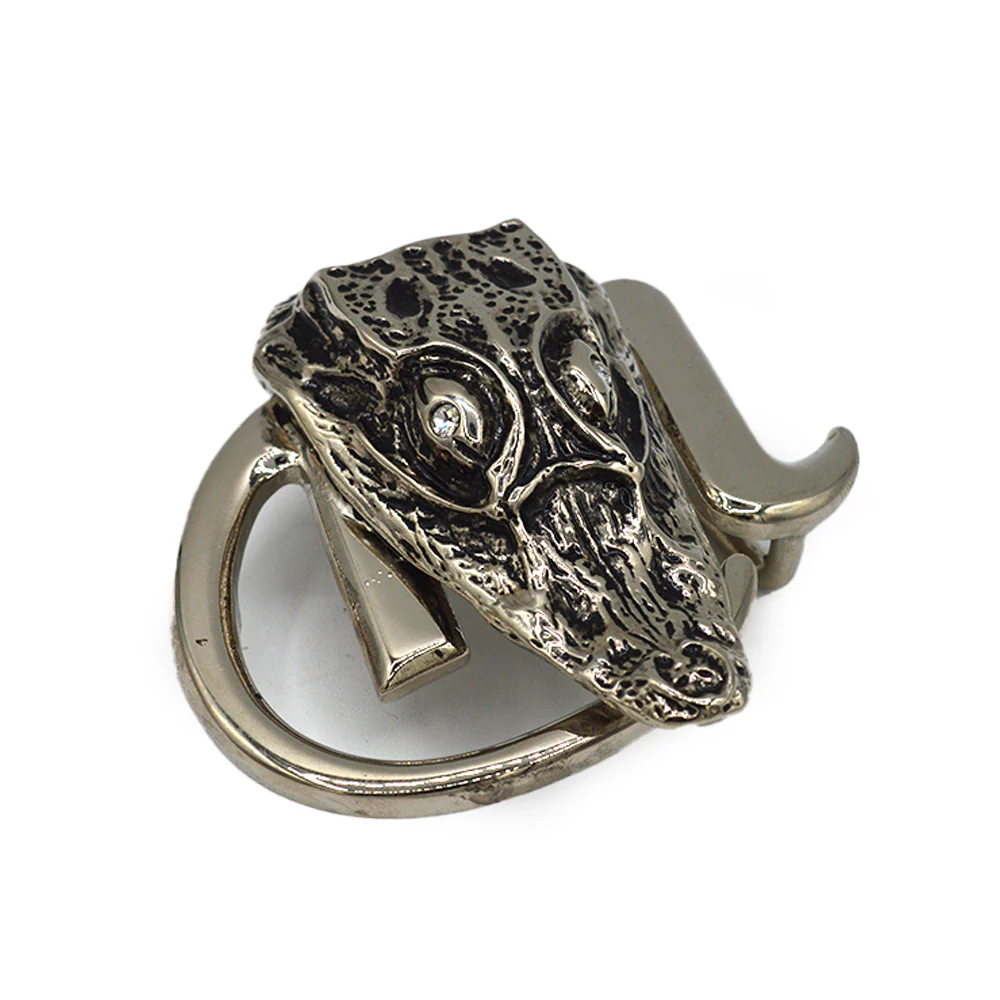 Mauri M Croc Head Buckle Clip - Image 3