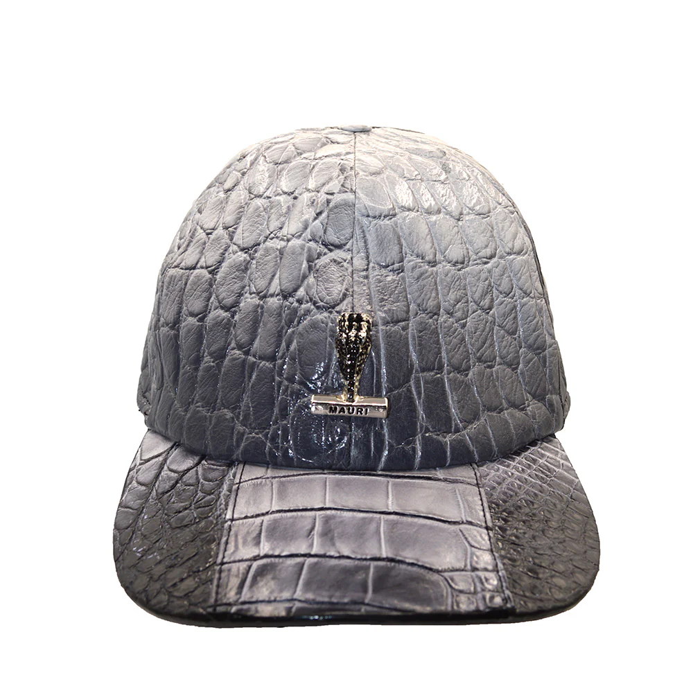 Mauri Fade Black Alligator Adjustable Hat - Image 4