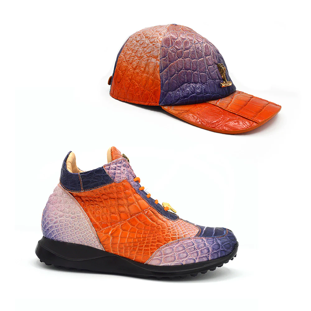 Mauri FC Multi Apricot Alligator Hat - Image 4