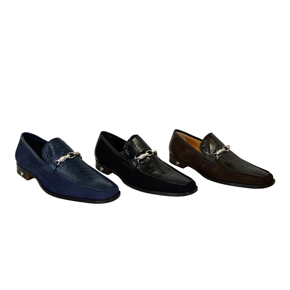 Mauri 'Priest" 4800 Suede-Ostrich Leg Loafer - Image 4