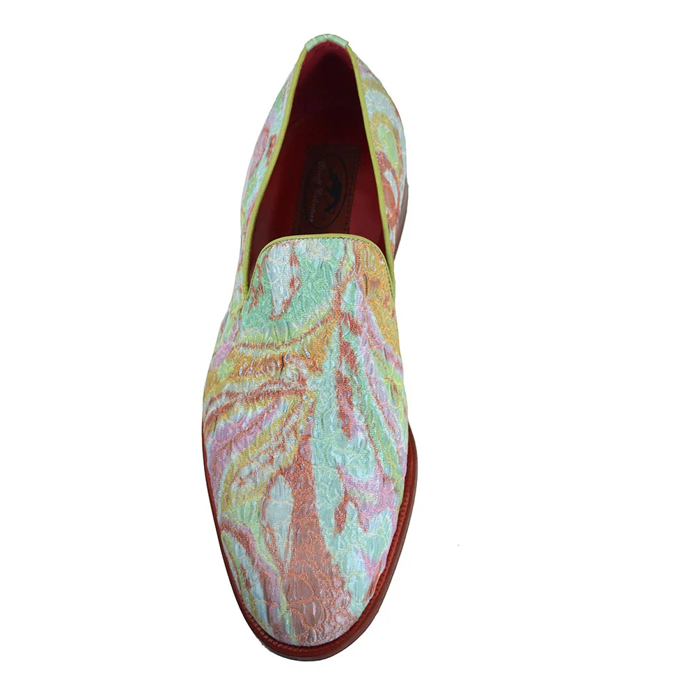 Mauri x Sheriff Collection 4840/3 Silk Brocade Loafer - Image 4