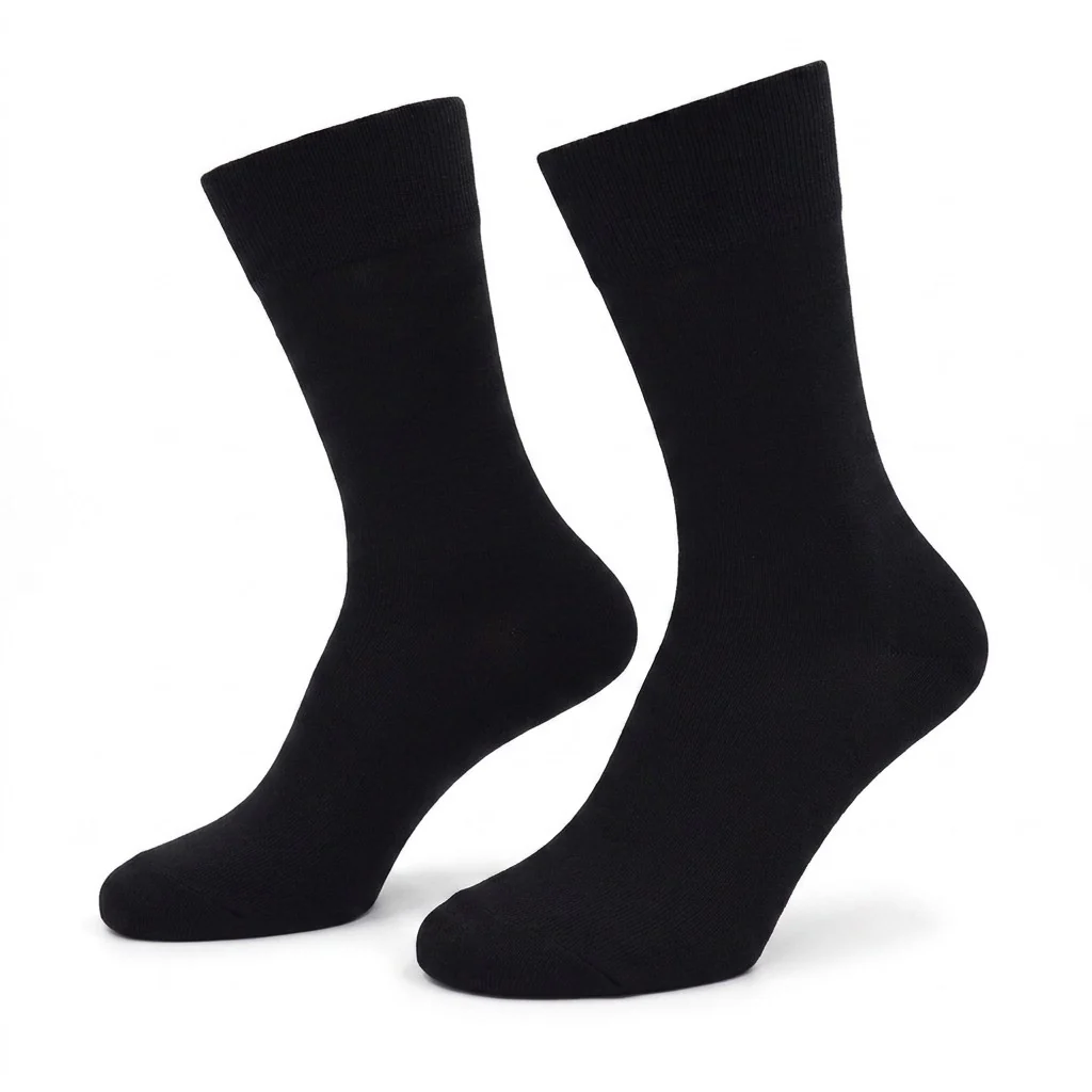 Distretto73 Men's 100% Filoscozia Cotton Solid Color Dress Socks - Image 12