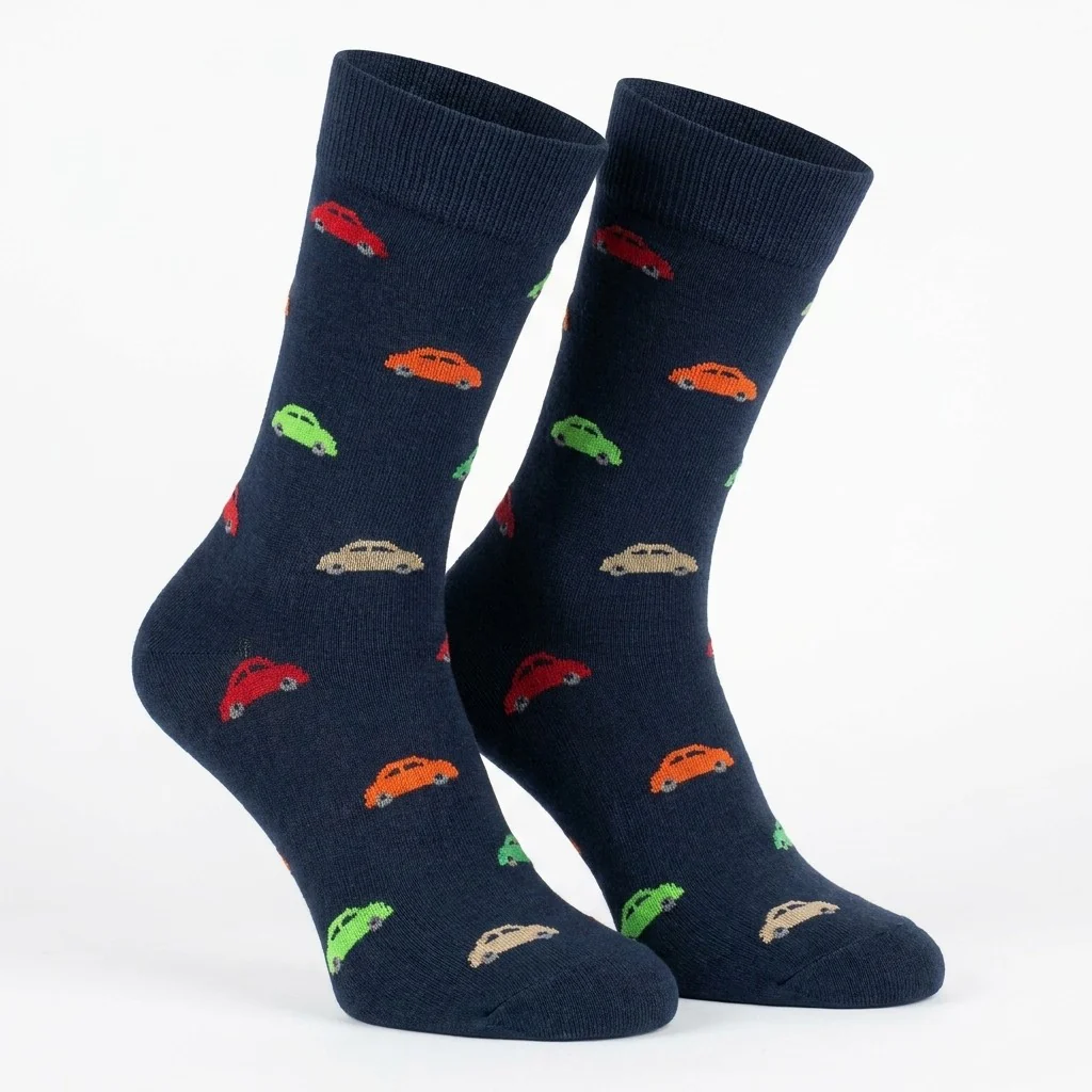 Distretto73 Men's Filoscozia Cotton Car Socks - Image 4