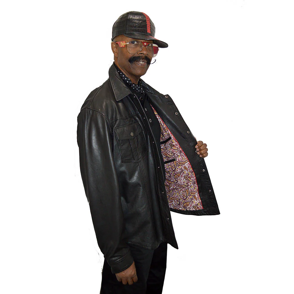 Missani Leather Shirt Jacket 16234 - Image 4