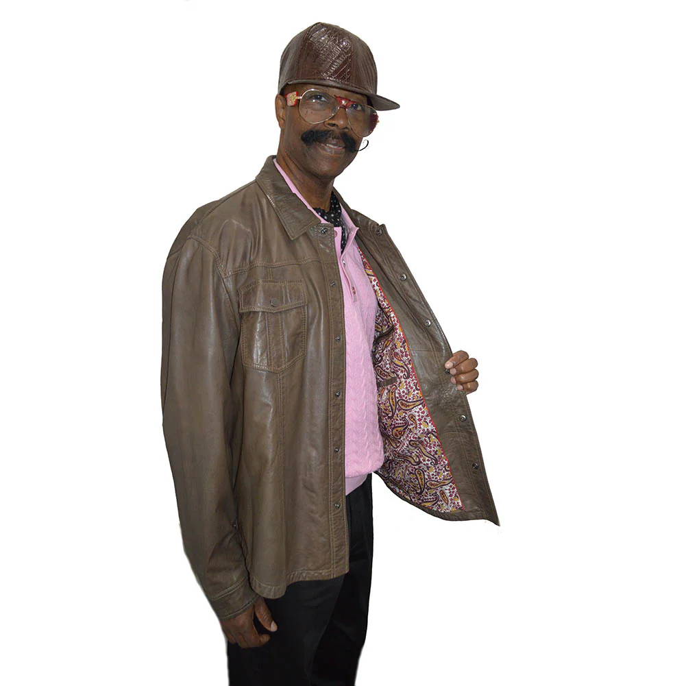 Missani Leather Shirt Jacket 16234 - Image 6