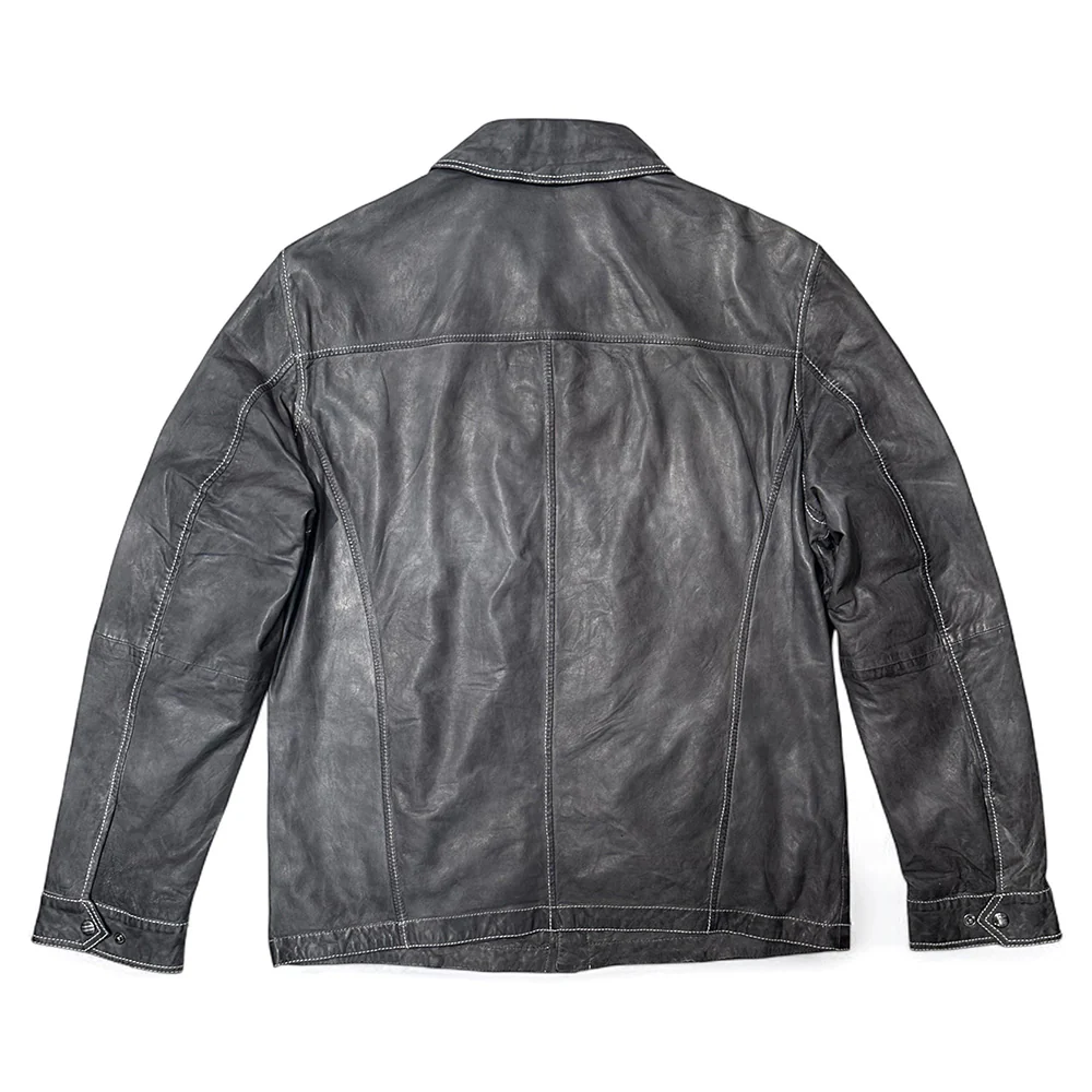 MISSANI LE COLLEZIONI New Leather Shirt Jackets 396428 - Image 10