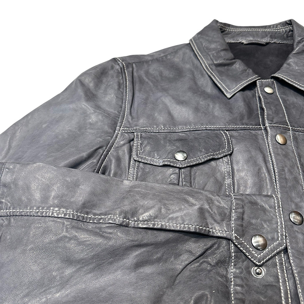 MISSANI LE COLLEZIONI New Leather Shirt Jackets 396428 - Image 11