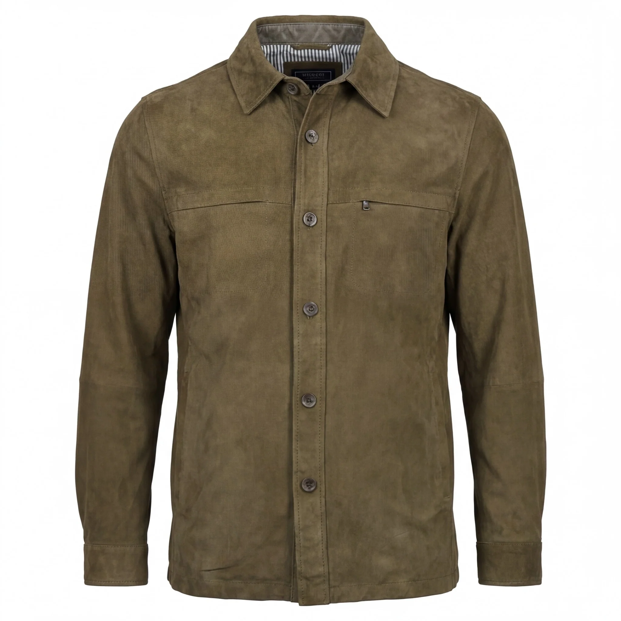 Missani Lamb Suede Shirt Jackets 342518 - Image 17