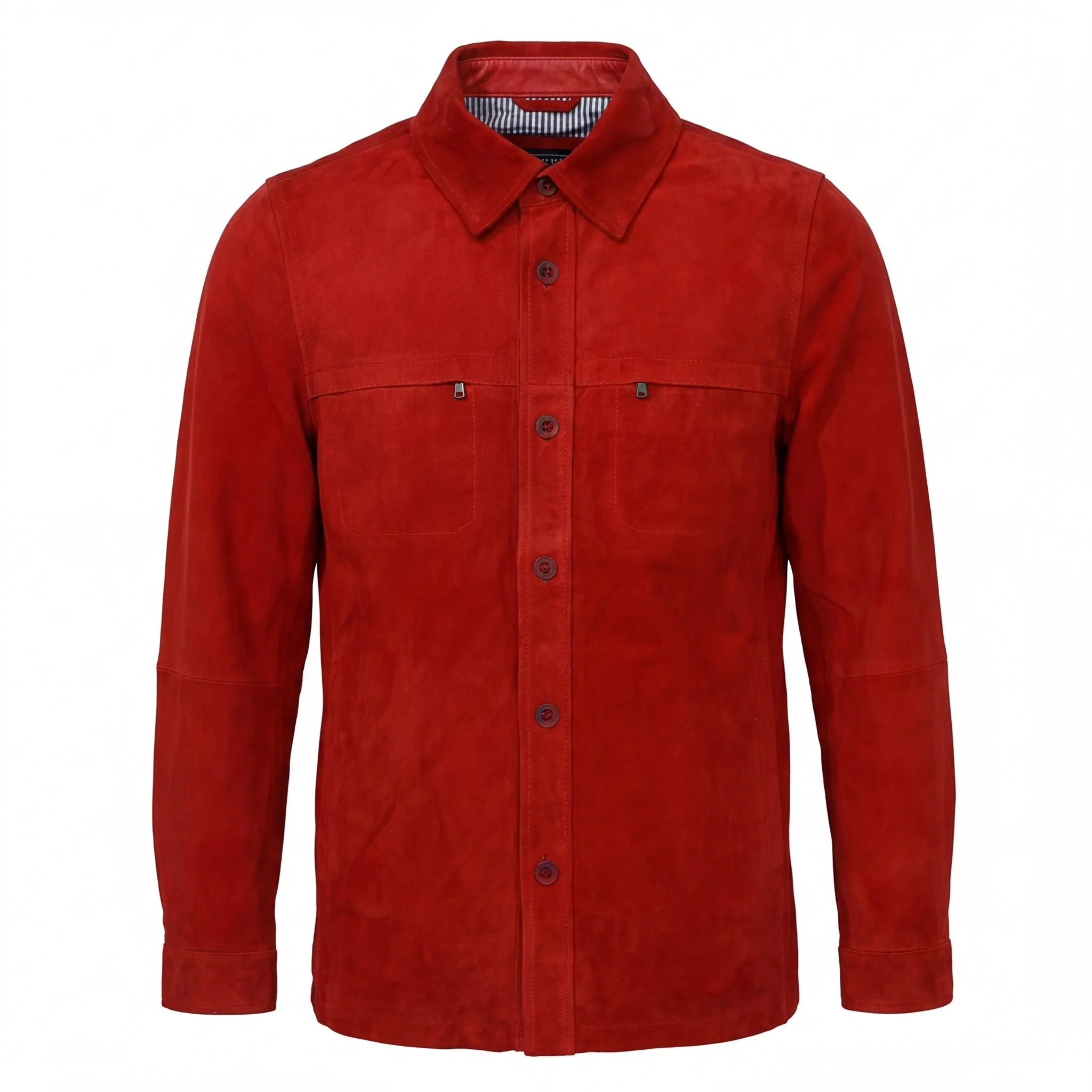 Missani Lamb Suede Shirt Jackets 342518 - Image 18