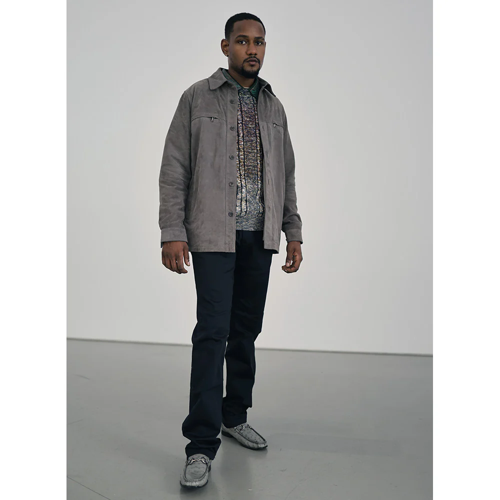 Missani Lamb Suede Shirt Jackets 342518 - Image 3