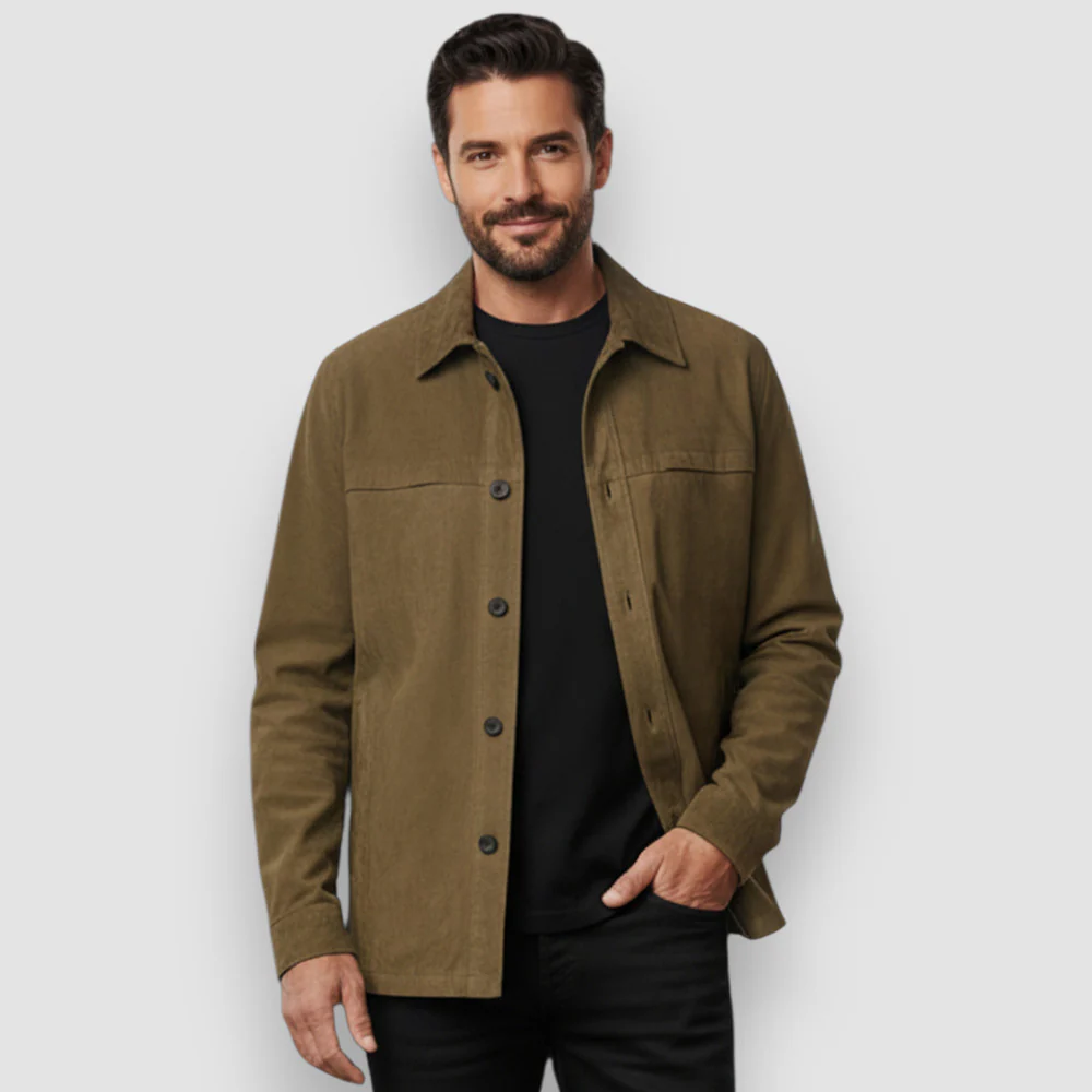 Missani Lamb Suede Shirt Jackets 342518 - Image 7