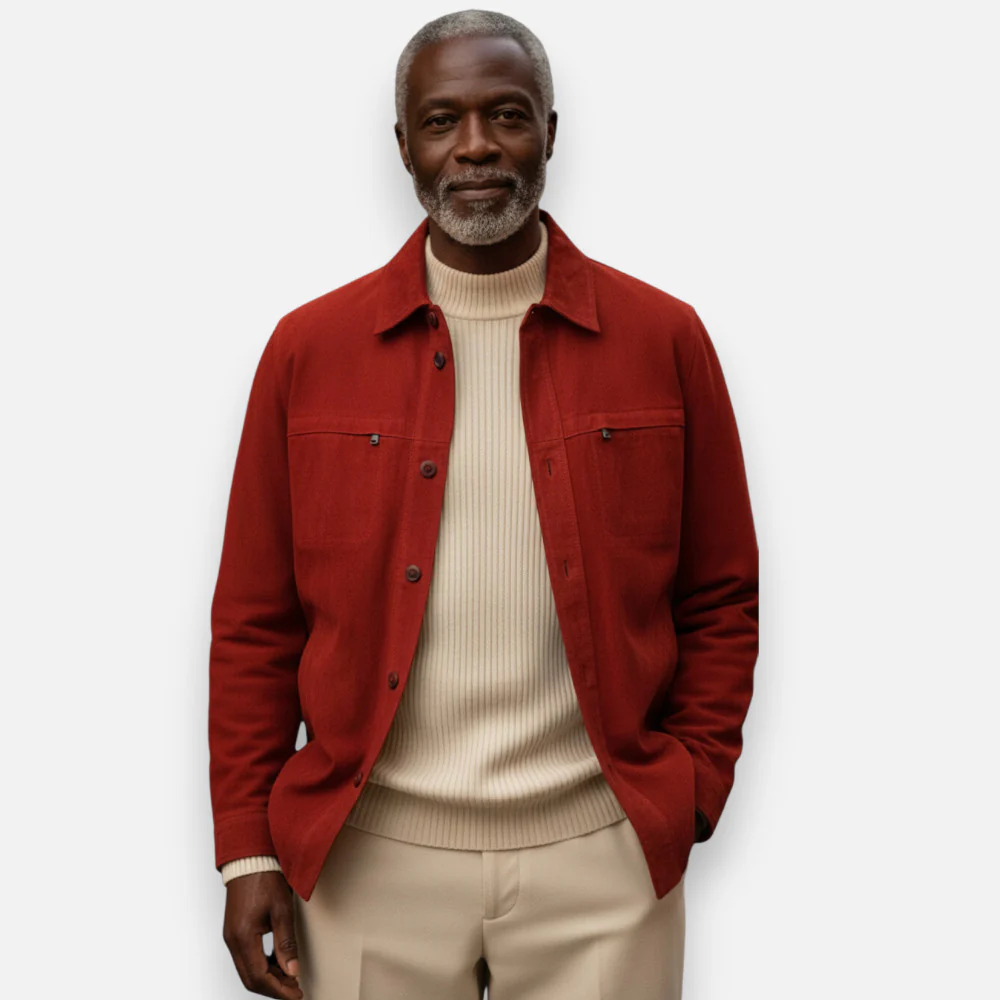 Missani Lamb Suede Shirt Jackets 342518 - Image 8