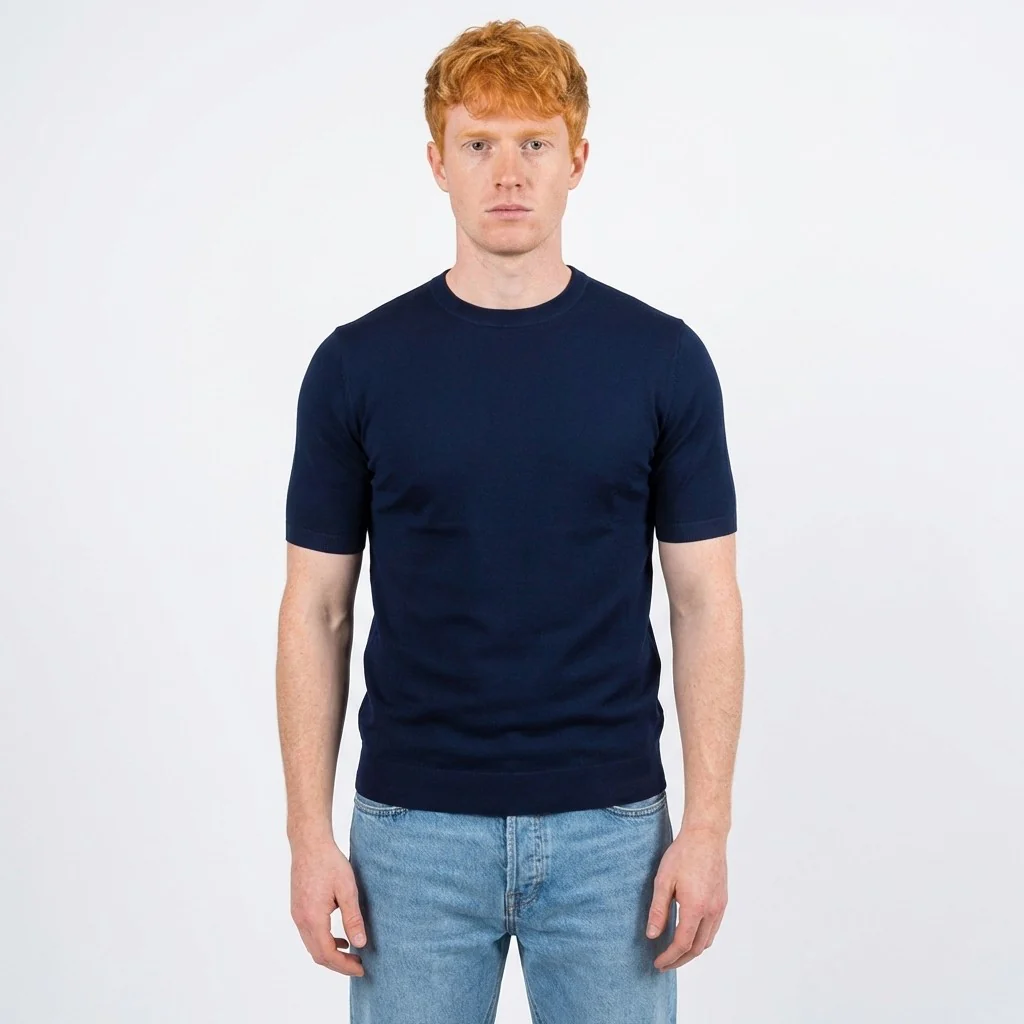 Prestige Crew Neck Short Sleeve Shirt CMK-350, 650 - Image 9