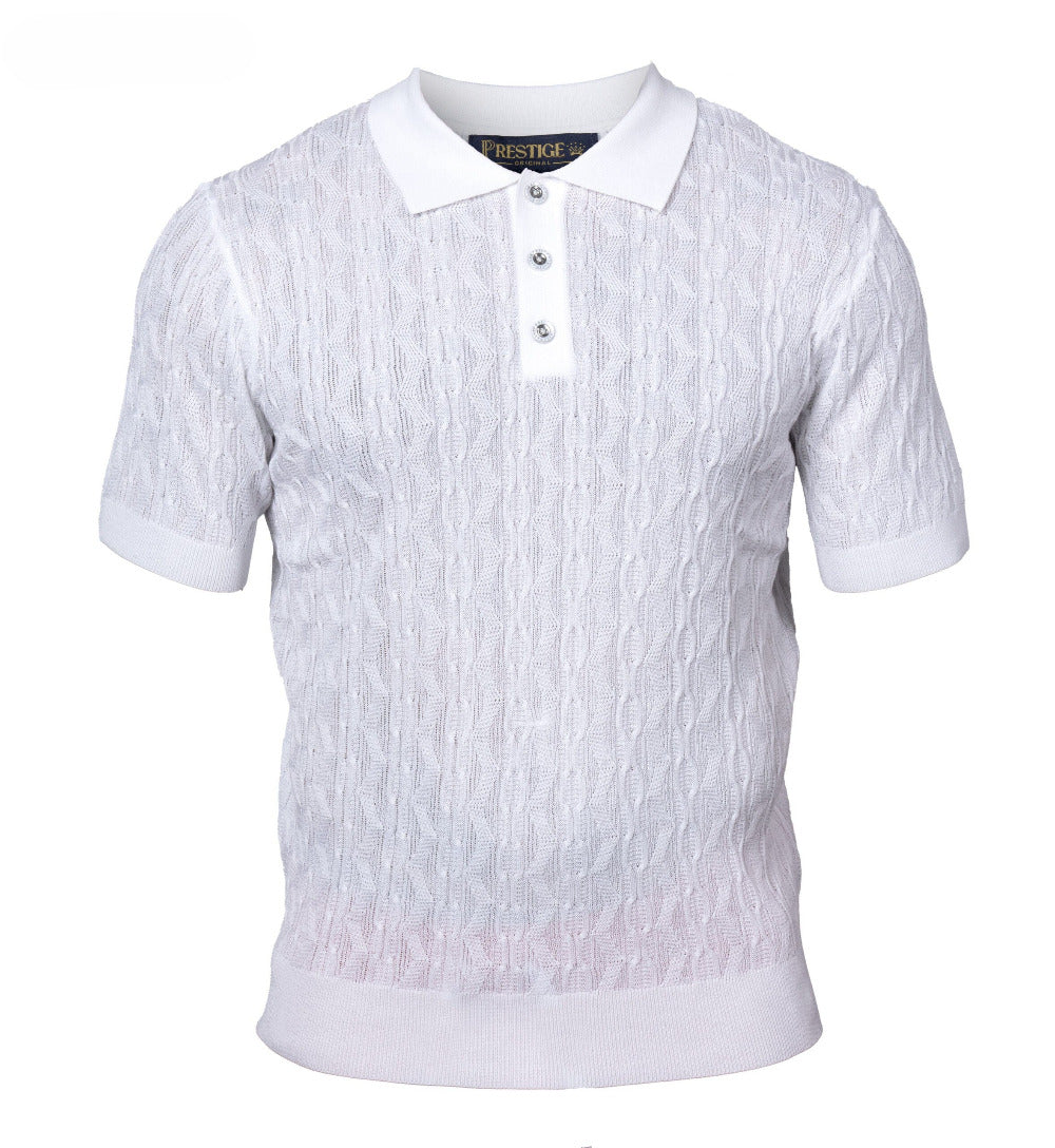 Prestige Knit Design Multi-Color Polo CMK 6001 - Image 12
