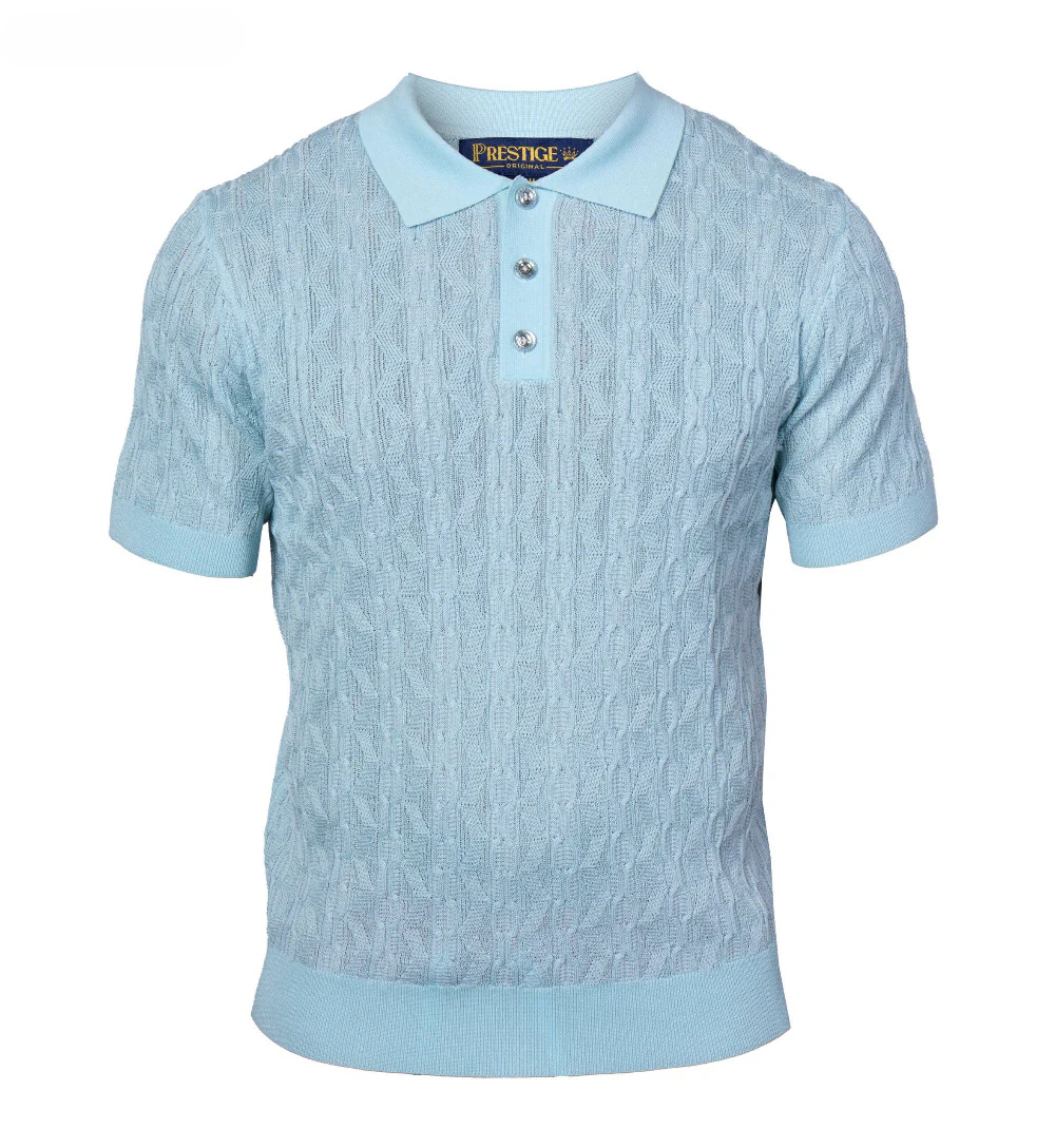 Prestige Knit Design Multi-Color Polo CMK 6001 - Image 7