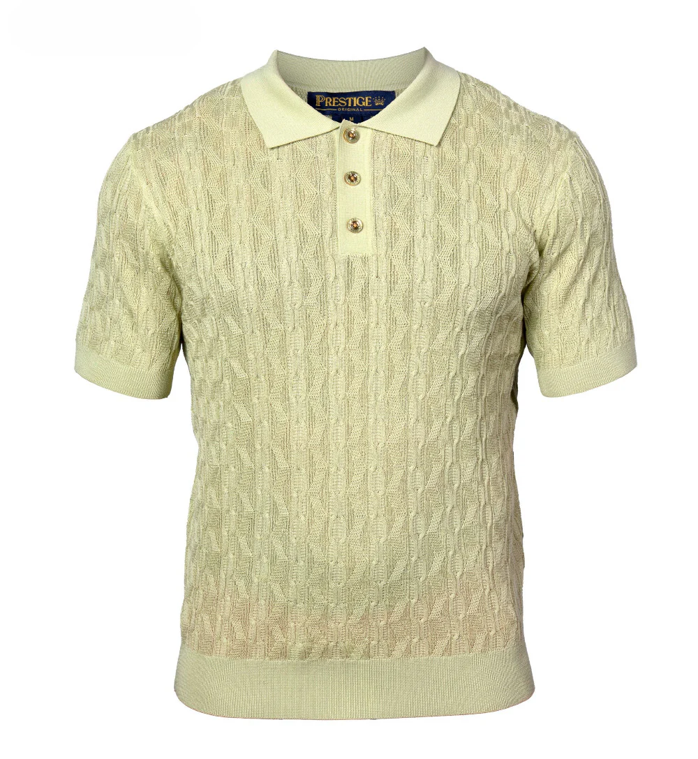 Prestige Knit Design Multi-Color Polo CMK 6001 - Image 8