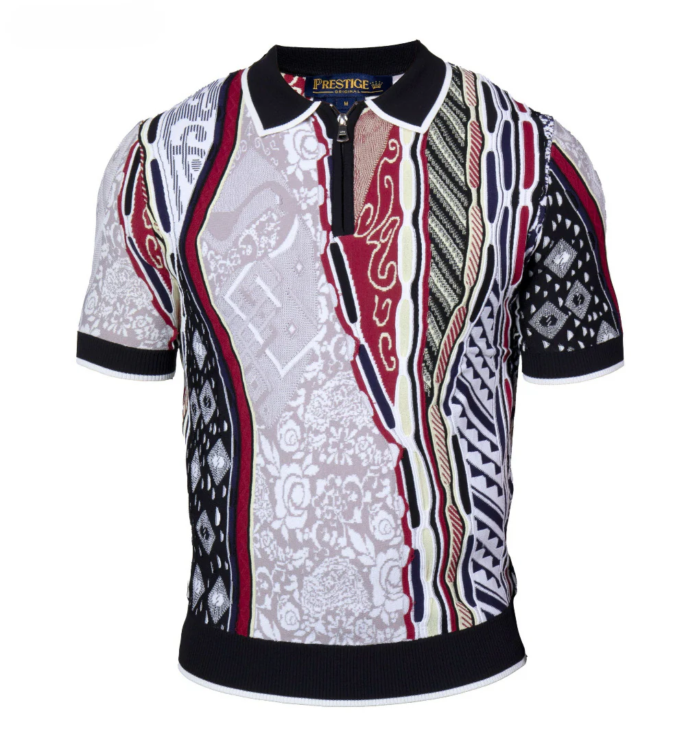 Prestige Knit Design Multi-Color Polo CMK 6002 - Image 7