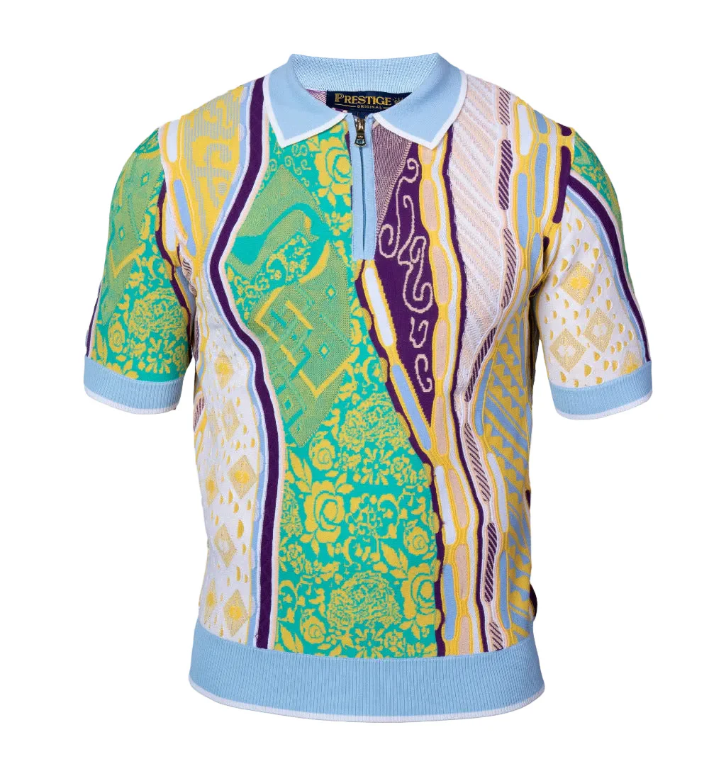Prestige Knit Design Multi-Color Polo CMK 6002 - Image 9
