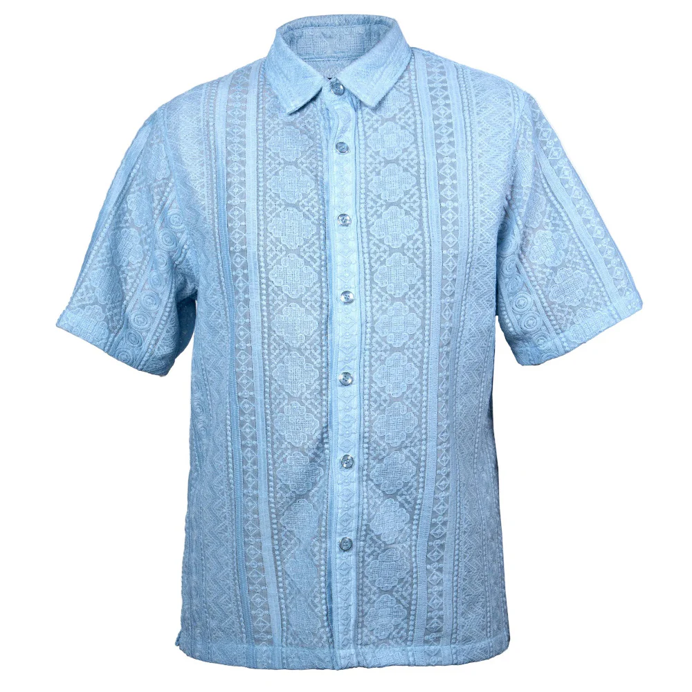 Prestige Lace Button Up Shirt 530