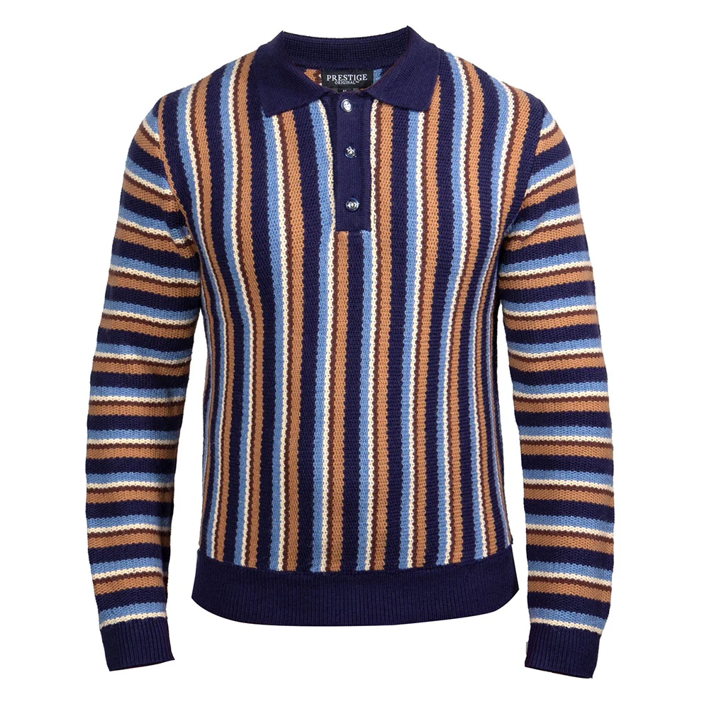 Prestige PD 361 Long Sleeve Polo Sweater - Image 2