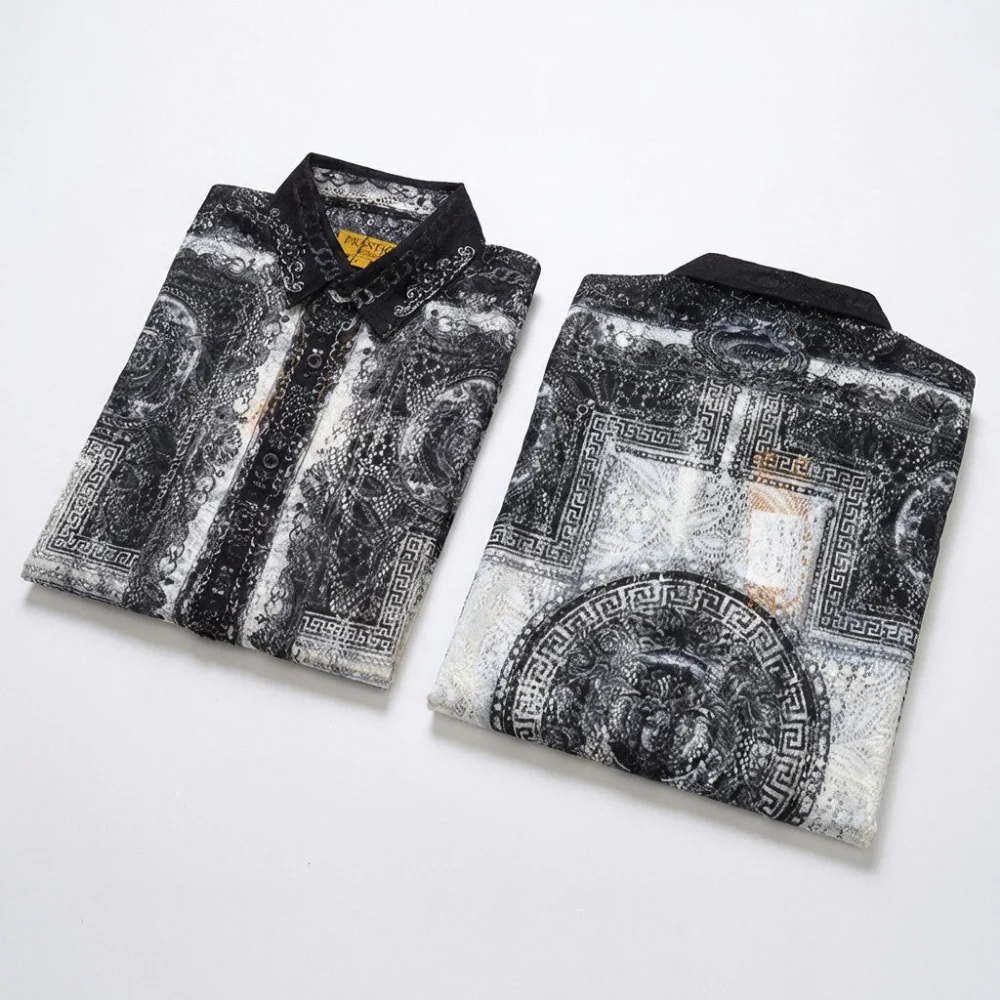 Prestige Lace Button Up 442 - Image 3