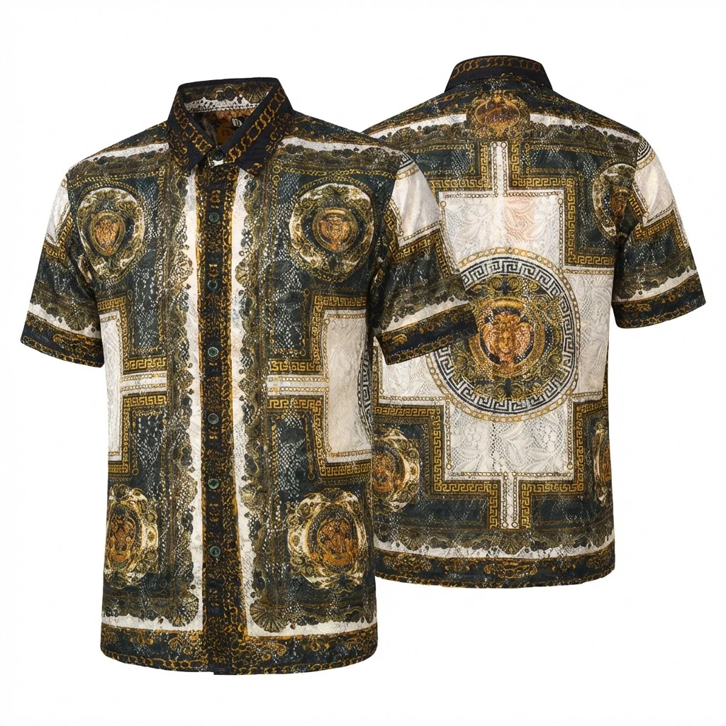 Prestige Lace Button Up 442 - Image 5