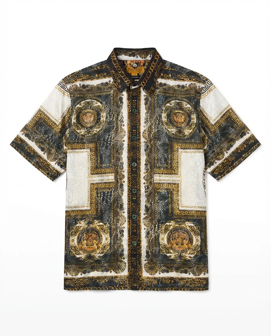 Prestige Lace Button Up 442 - Image 7