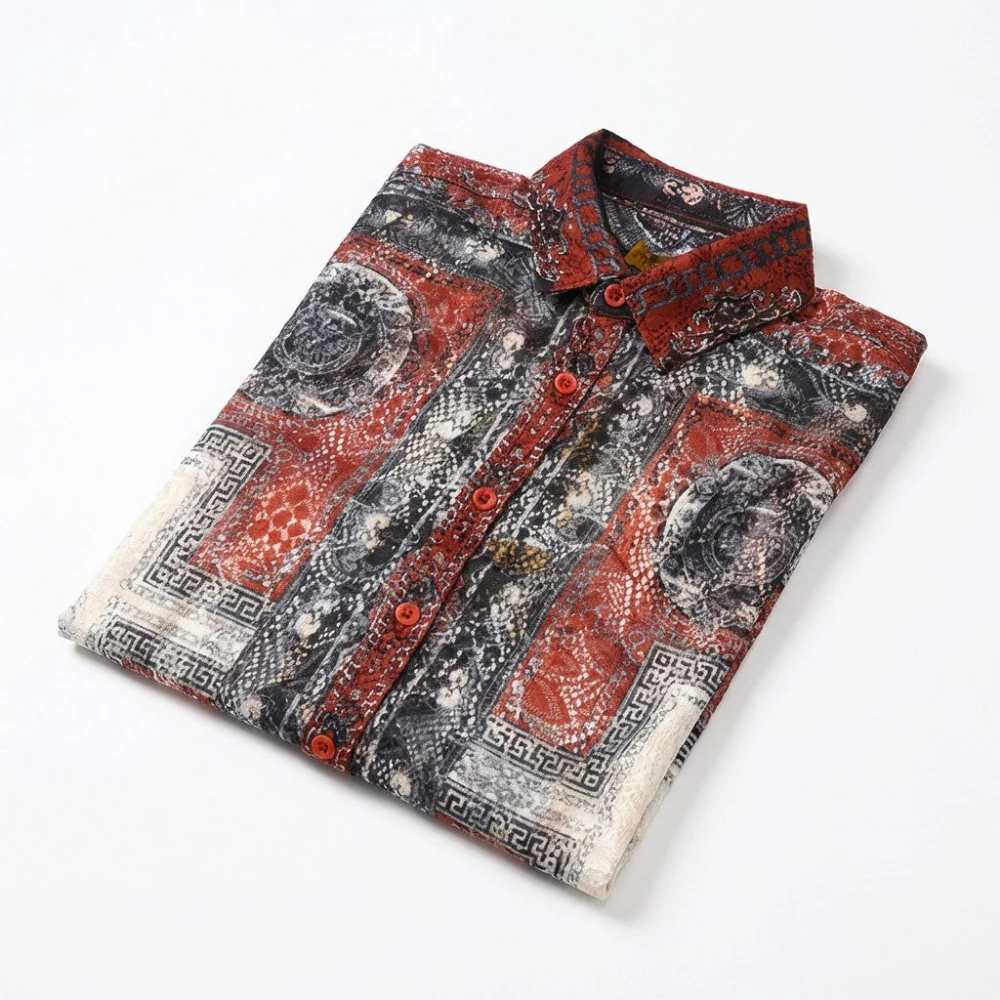 Prestige Lace Button Up 442 - Image 9