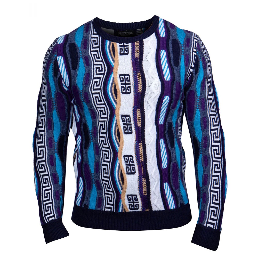 Prestige Modern Geometric 399 Sweater - Image 2