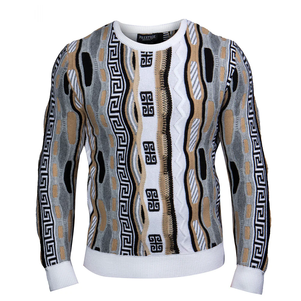 Prestige Modern Geometric 399 Sweater - Image 3