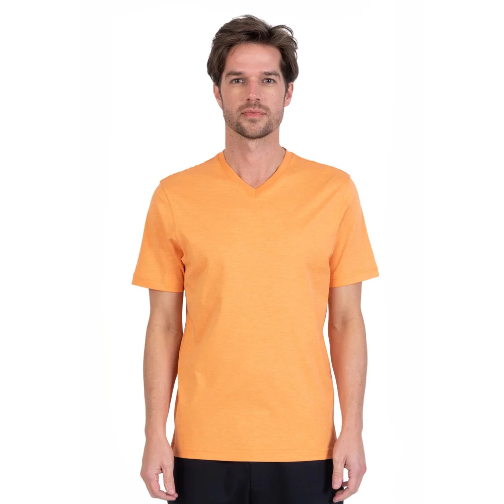 Raffi Mens Aqua Cotton T-Shirt - Image 3