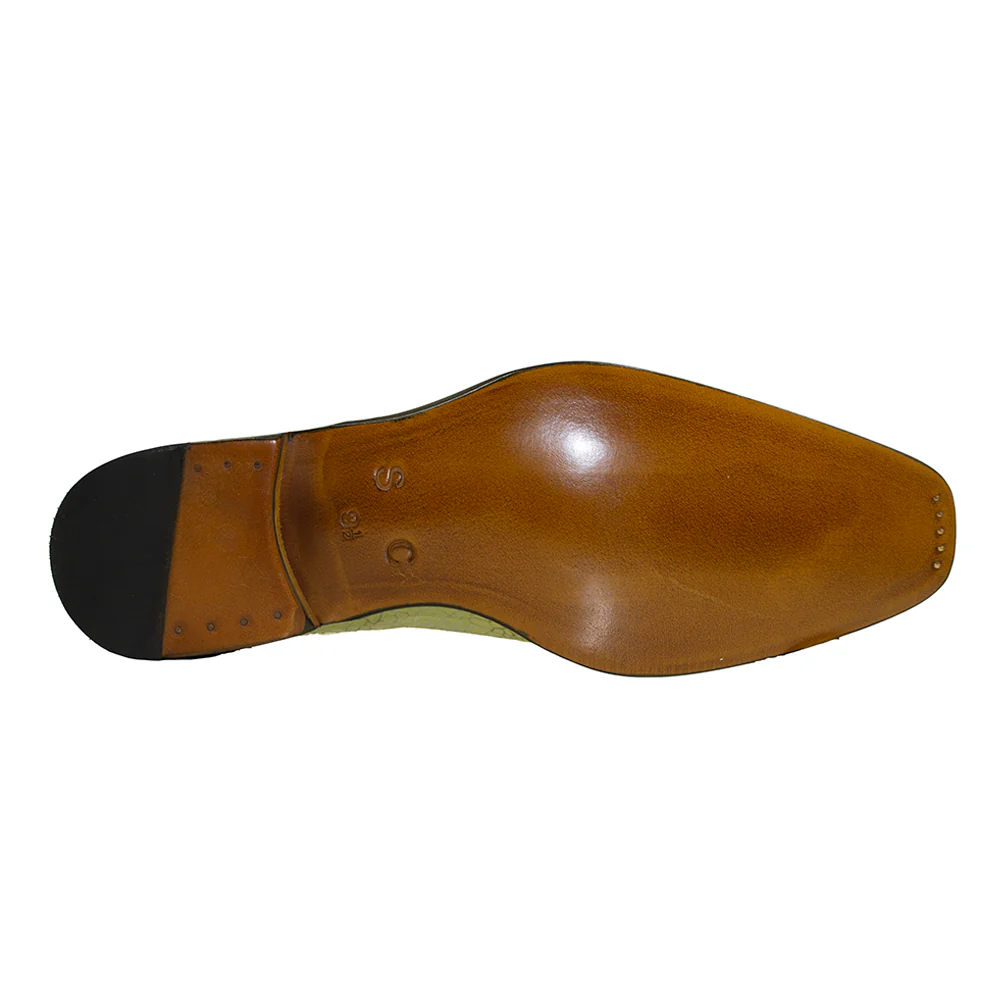 Sheriff Collection 1505 Boar Skin Lace Up - Image 5