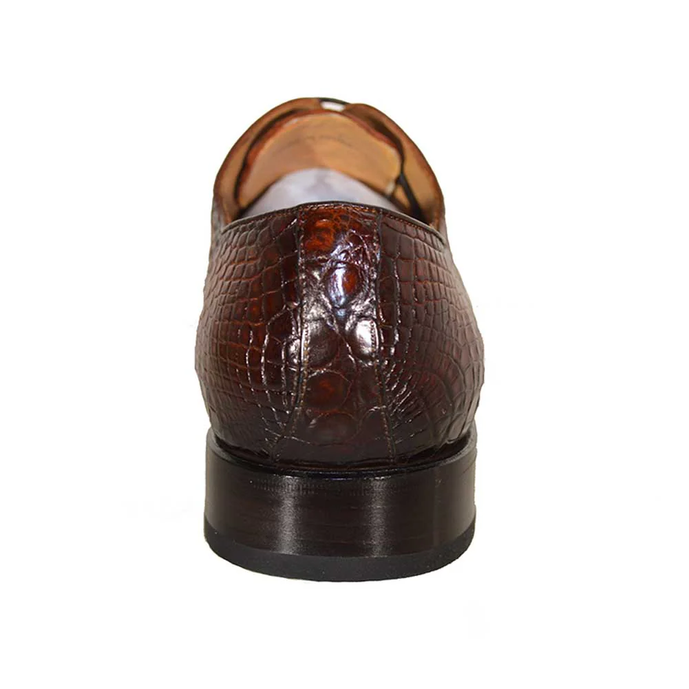 Sheriff Collection 1505 Whole Cut Alligator Dress Shoes - Image 4