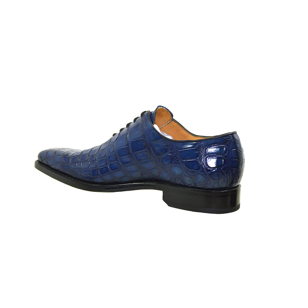 Sheriff Collection 1505 Whole Cut Alligator Dress Shoes - Image 9