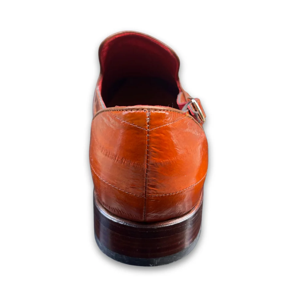 Sheriff Collection 2539-2002 Cognac Eel Loafer - Image 5