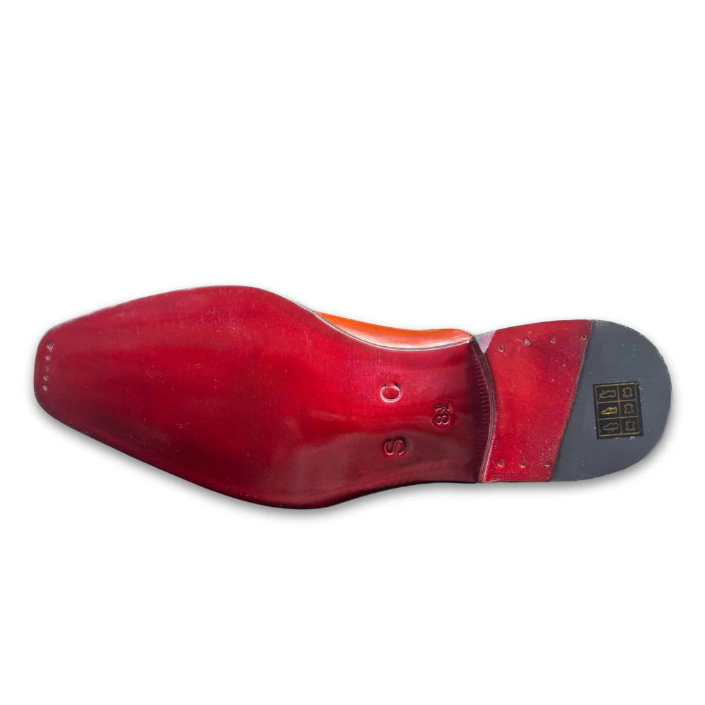 Sheriff Collection 2539-2002 Cognac Eel Loafer - Image 6